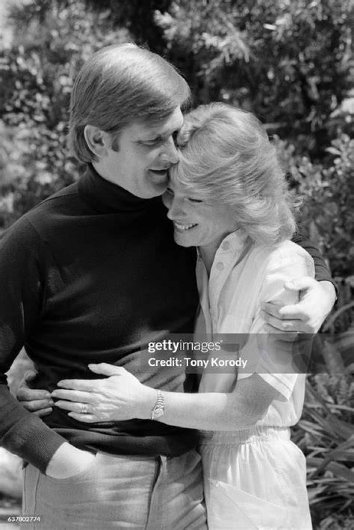 Actress Mariette Hartley with Husband Patrick Boyriven Nachrichtenfoto
